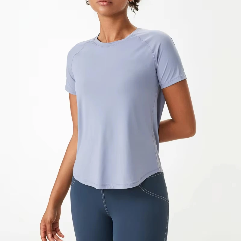 Yoga T-Shirt Women Breathable Loose Short Sleeve Tank Top Solid Color Nylon Quick Dry Sports Running Vest Female Sweatshirt
Yoga T-Shirt Women Breathable Loose Short Sleeve Tank Top Solid Color Nylon Quick Dry Sports Running Vest Female Sweatshirt