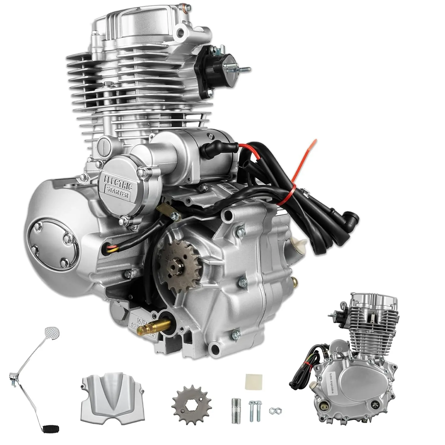 200CC 250CC Motor Engine 4 Stroke Motor Manual Gear Shift 5-Speed ATV 7500RPM Single Cylinder Air Cooling
200CC 250CC Motor Engine 4 Stroke Motor Manual Gear Shift 5-Speed ATV 7500RPM Single Cylinder Air Cooling