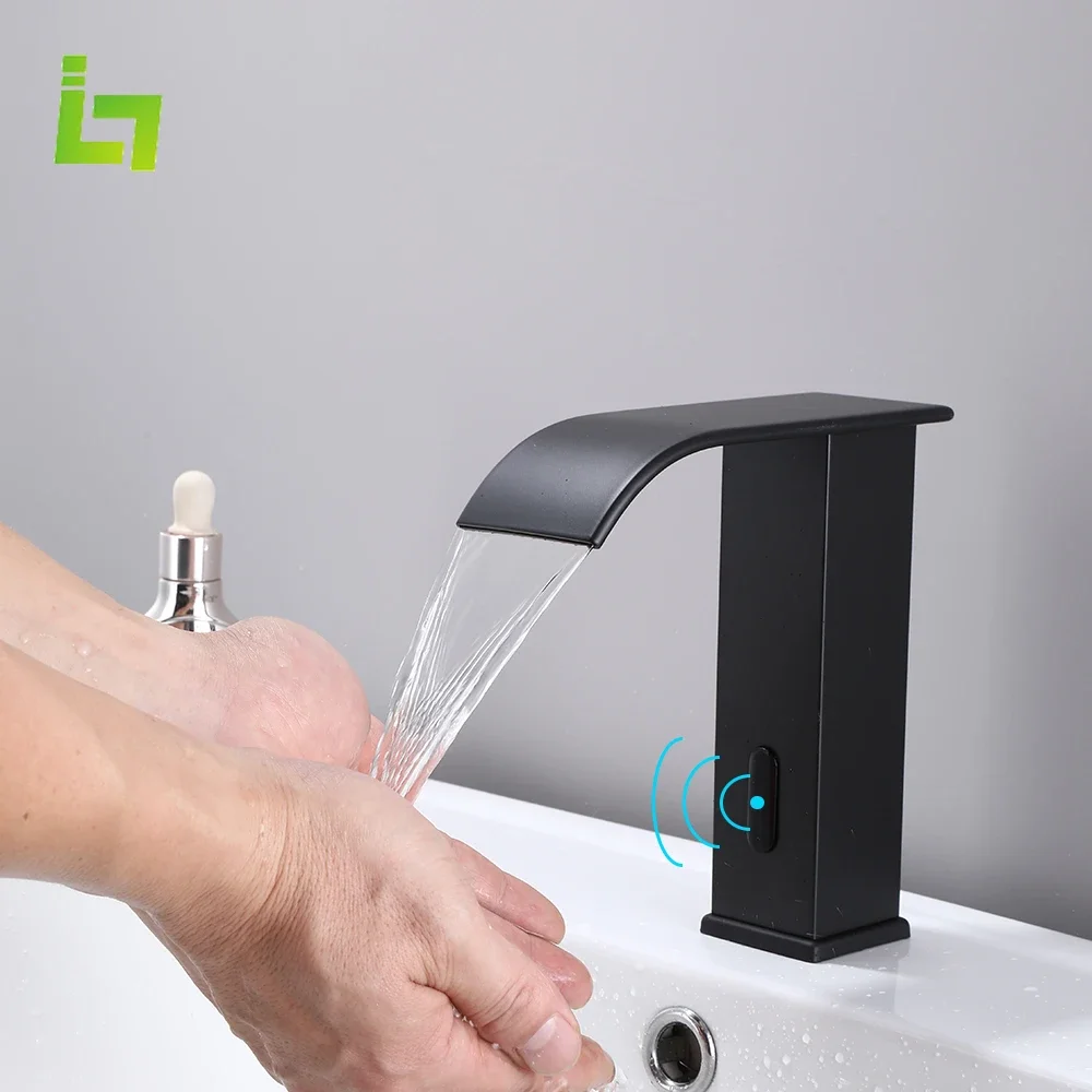 Luxury Sensor Bathroom Faucet Deck Mounted Tap Short or Tall Sink Mixer Battery Powered Infrared Sensing Basin Tap
Luxury Sensor Bathroom Faucet Deck Mounted Tap Short or Tall Sink Mixer Battery Powered Infrared Sensing Basin Tap