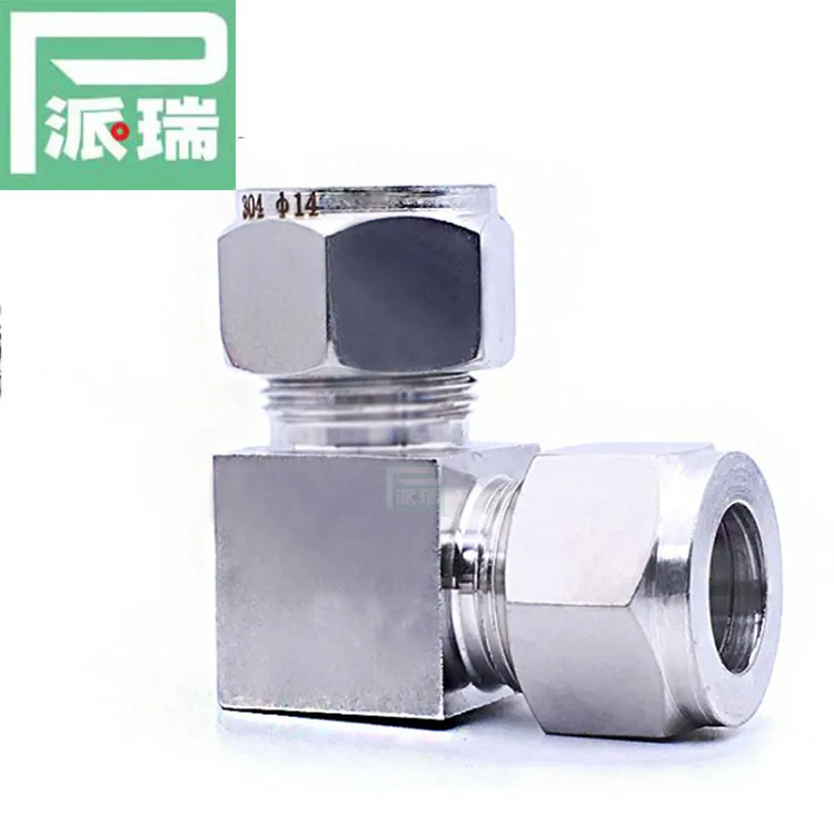 10Pcs 304 stainless steel right angle ferrule elbow middle, double ferrule type pipe joint, quick connection type quick screw jo
10Pcs 304 stainless steel right angle ferrule elbow middle, double ferrule type pipe joint, quick connection type quick screw jo