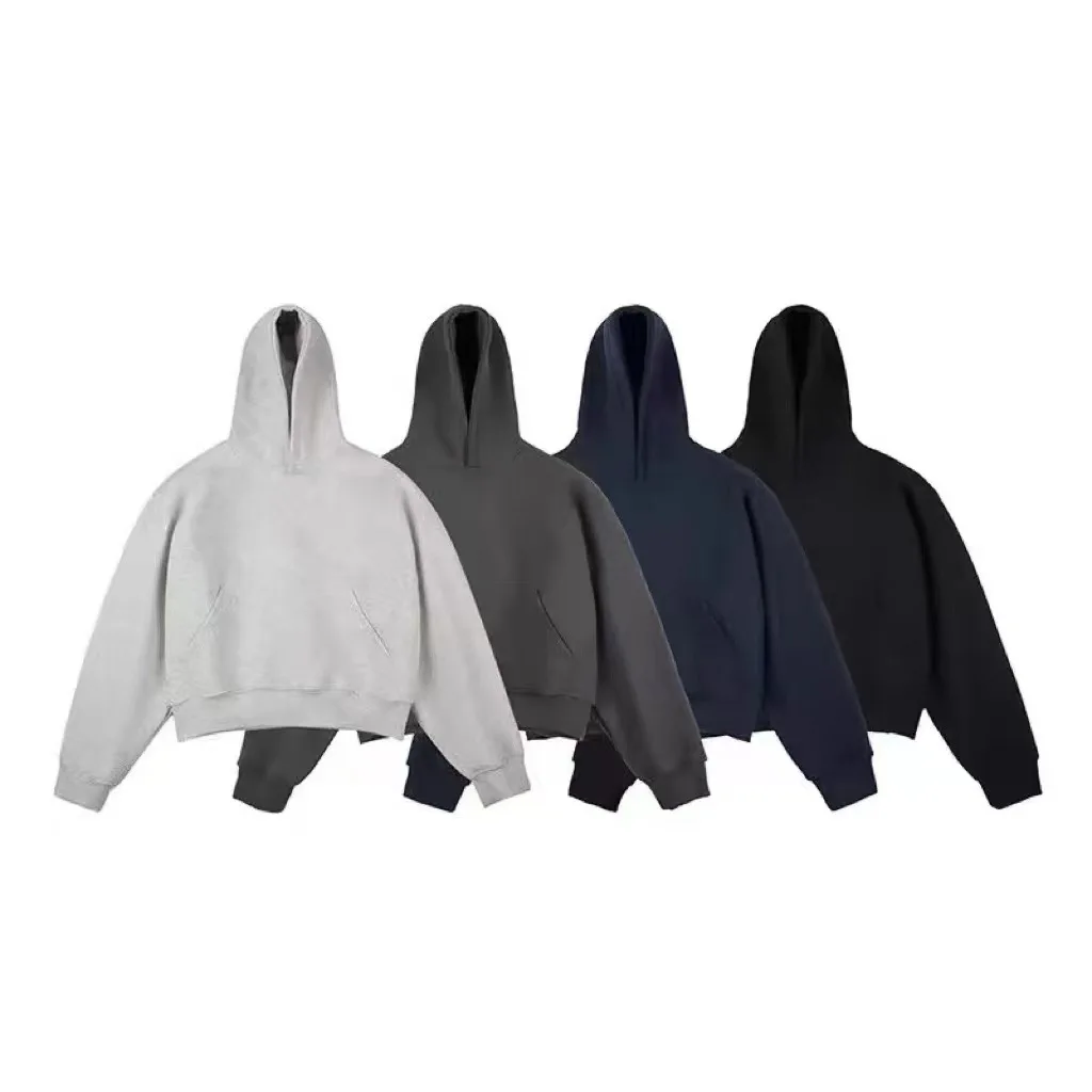 450G Heavy American High Street Trend Cleanfit Short Silhouette Hooded Sweater Men's 2026 Autumn Loose Hoodie
450G Heavy American High Street Trend Cleanfit Short Silhouette Hooded Sweater Men's 2026 Autumn Loose Hoodie