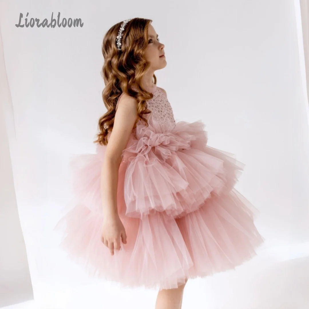 Customized Flower Girl Dress Voluminous Skirt Rhinestone-Embellished Tulle Dress Wedding Party Attire свадебное платье
Customized Flower Girl Dress Voluminous Skirt Rhinestone-Embellished Tulle Dress Wedding Party Attire свадебное платье