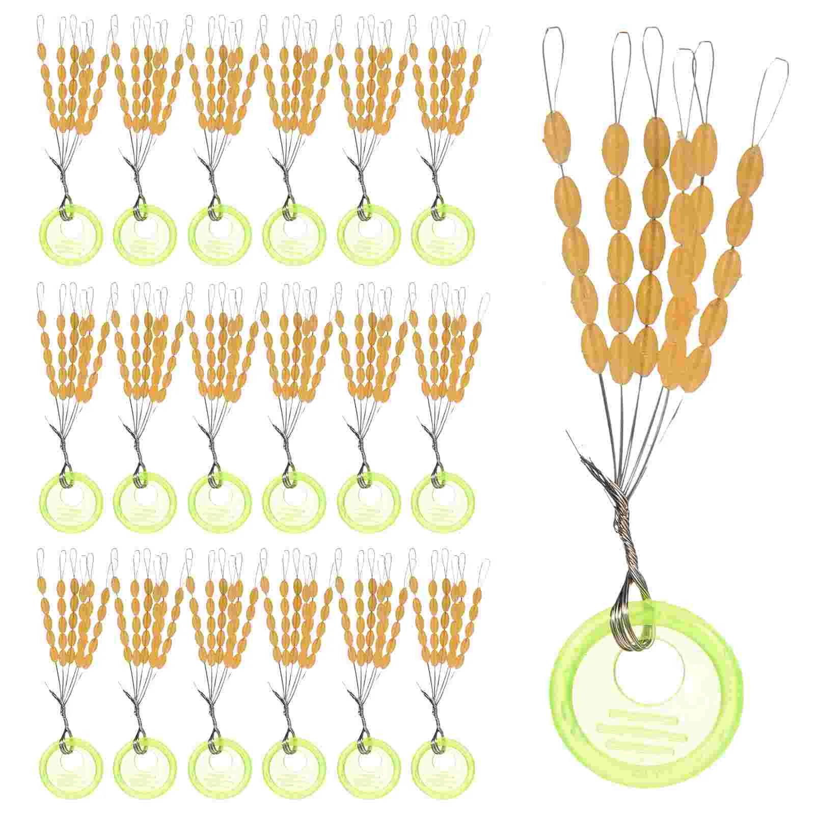 60 Pcs Fishing Plugs Rod Lure Stopper Tackle Accessories Sinkers for Line Float
60 Pcs Fishing Plugs Rod Lure Stopper Tackle Accessories Sinkers for Line Float
