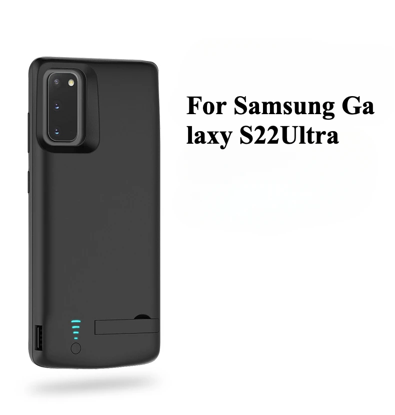 Samsung Galaxy S22Ultra Аккумулятор Перезаряжаемый мобильный аккумулятор Внешняя крышка для зарядки аккумулятора 5000 мАч
Samsung Galaxy S22Ultra Аккумулятор Перезаряжаемый мобильный аккумулятор Внешняя крышка для зарядки аккумулятора 5000 мАч