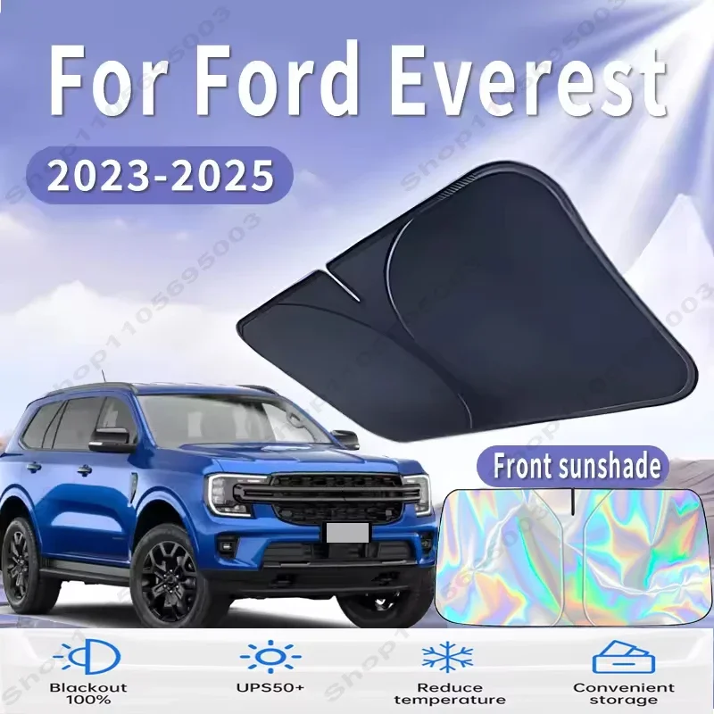 For Ford Everest 2023~2025 Car Sun Viso Front Window Windshield Sunshade Heat Insulation Summer Sun UV Protection Auto Parts
For Ford Everest 2023~2025 Car Sun Viso Front Window Windshield Sunshade Heat Insulation Summer Sun UV Protection Auto Parts