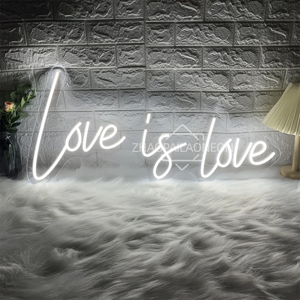 Love is love Neon Led Sign Wedding Bedroom Decoration LED Neon Lights Dimmable USB Wedding Party Room Wall Decor Signs
Love is love Neon Led Sign Wedding Bedroom Decoration LED Neon Lights Dimmable USB Wedding Party Room Wall Decor Signs