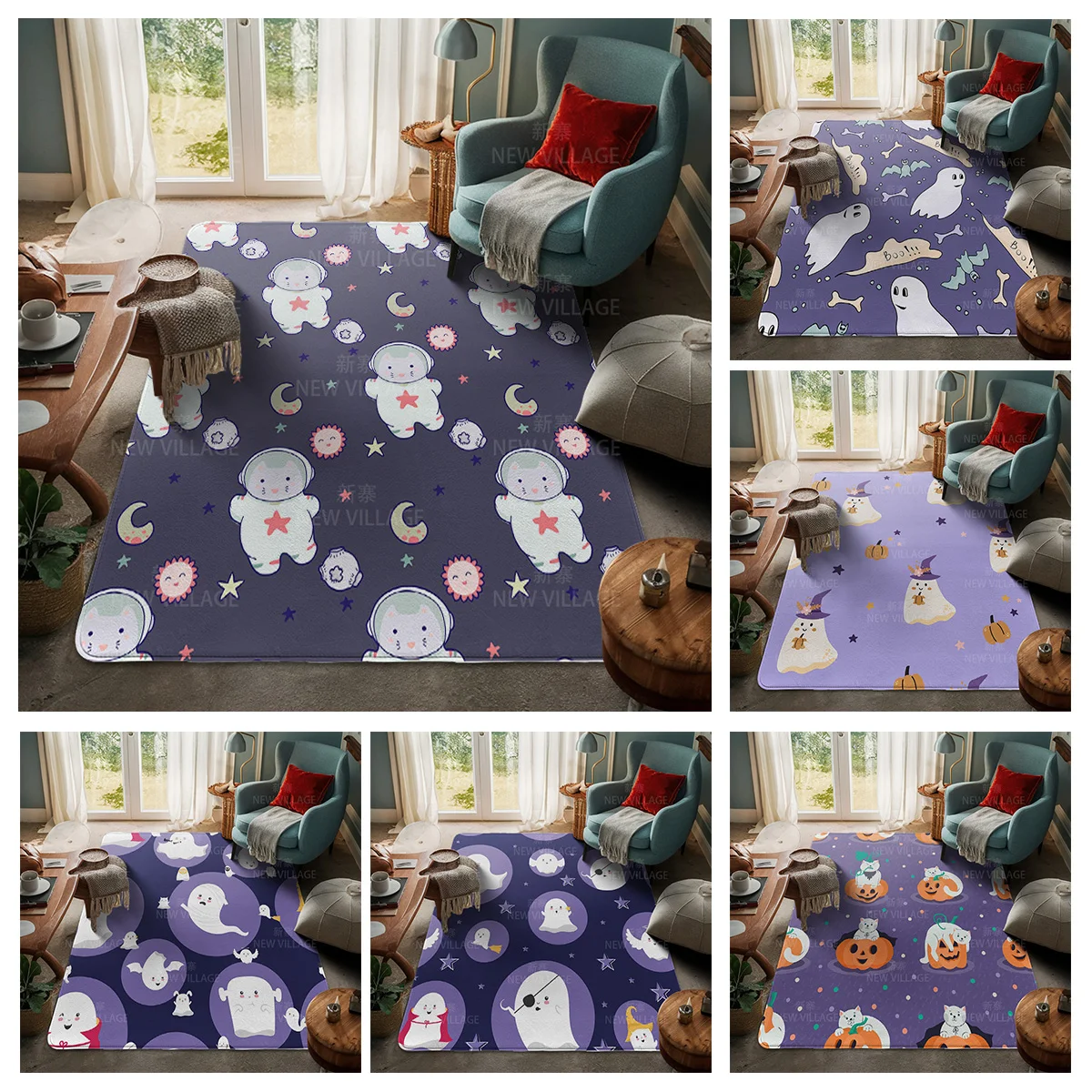 House entrance carpet Home door mat Living Room Bath Foot bathroom non-slip water absorption rugs bath Halloween Autumn Pumpkin
House entrance carpet Home door mat Living Room Bath Foot bathroom non-slip water absorption rugs bath Halloween Autumn Pumpkin