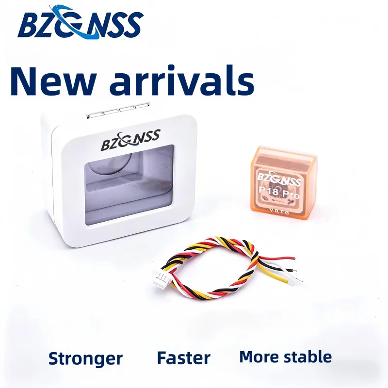 BZGNSS P18 Pro GNSS GPS Module for FPV Drone, 50+ Satellites Fast Search, 5m High Precision, Anti-interference, Betaflight INAV
BZGNSS P18 Pro GNSS GPS Module for FPV Drone, 50+ Satellites Fast Search, 5m High Precision, Anti-interference, Betaflight INAV