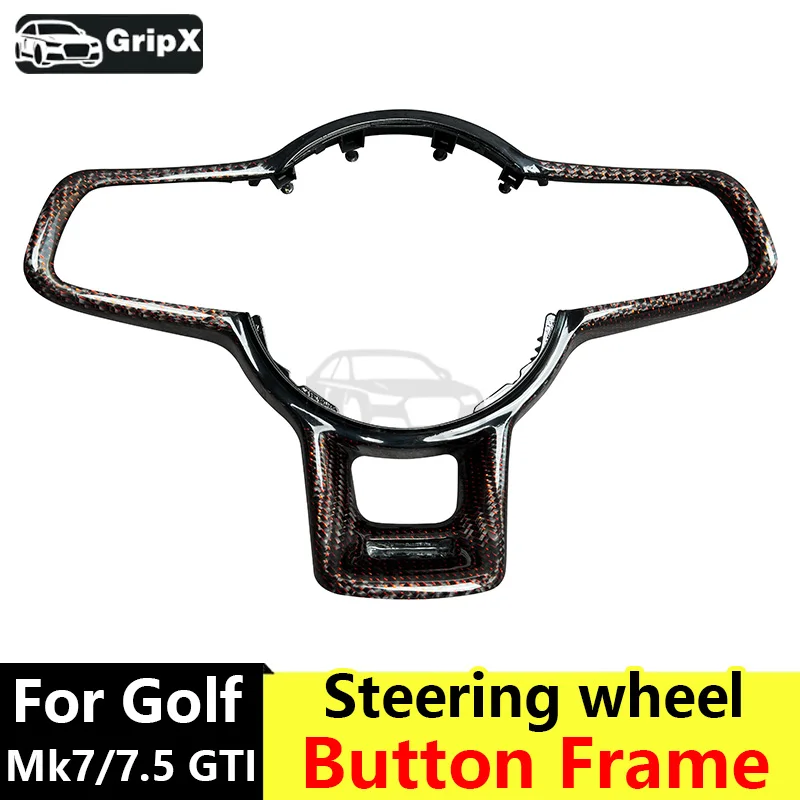 for Volkswagen Golf 7 MK7 7.5 R Rline GTI GTE GTS Steering Wheel Accessories Forged Carbon Fiber Steering WheelFrame Accessorie
for Volkswagen Golf 7 MK7 7.5 R Rline GTI GTE GTS Steering Wheel Accessories Forged Carbon Fiber Steering WheelFrame Accessorie