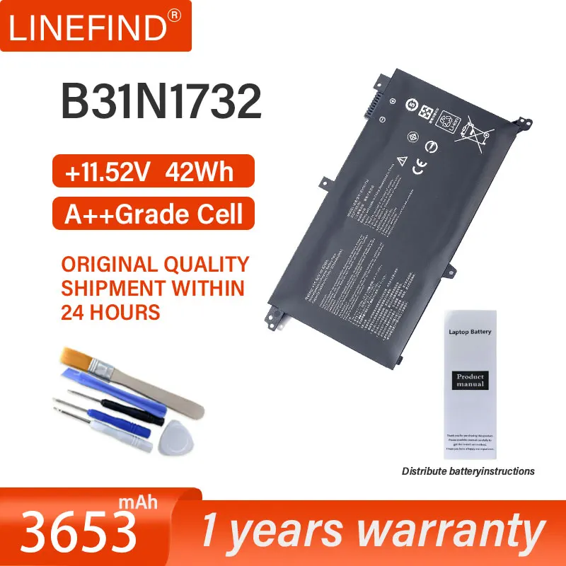 Новинка B31N1732 Аккумулятор для ноутбука Asus VivoBook S14 S430FA S430FN S430UA X430UN R430FA R430FN X430FN X571G X571LH X571GT 42Wh
Новинка B31N1732 Аккумулятор для ноутбука Asus VivoBook S14 S430FA S430FN S430UA X430UN R430FA R430FN X430FN X571G X571LH X571GT 42Wh