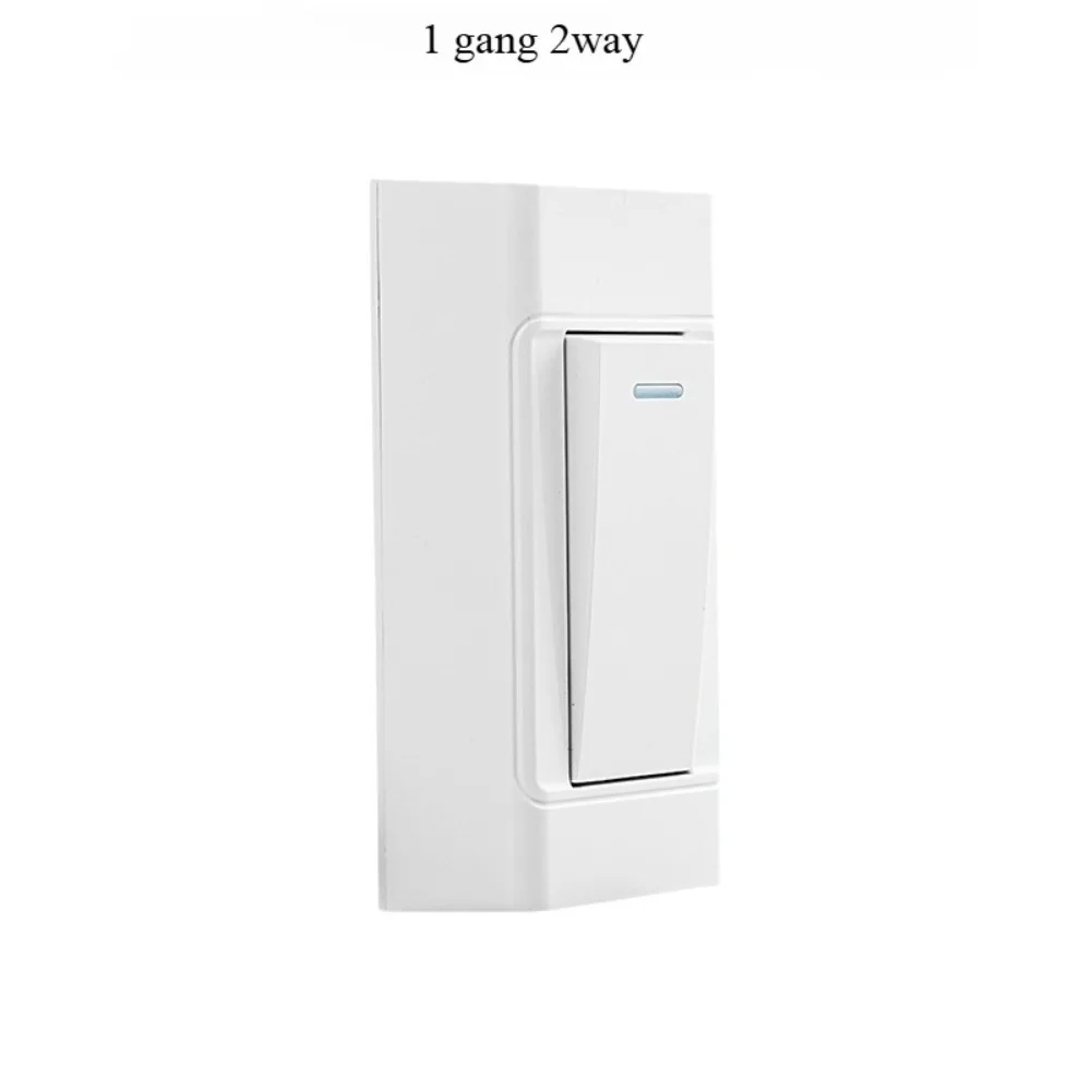 New 1 Gang 1 Way Surface-mounted Control Switch 2 Gang 2 Way Hand-pinched Dual Control Switch 110~250V Button Bedside
New 1 Gang 1 Way Surface-mounted Control Switch 2 Gang 2 Way Hand-pinched Dual Control Switch 110~250V Button Bedside