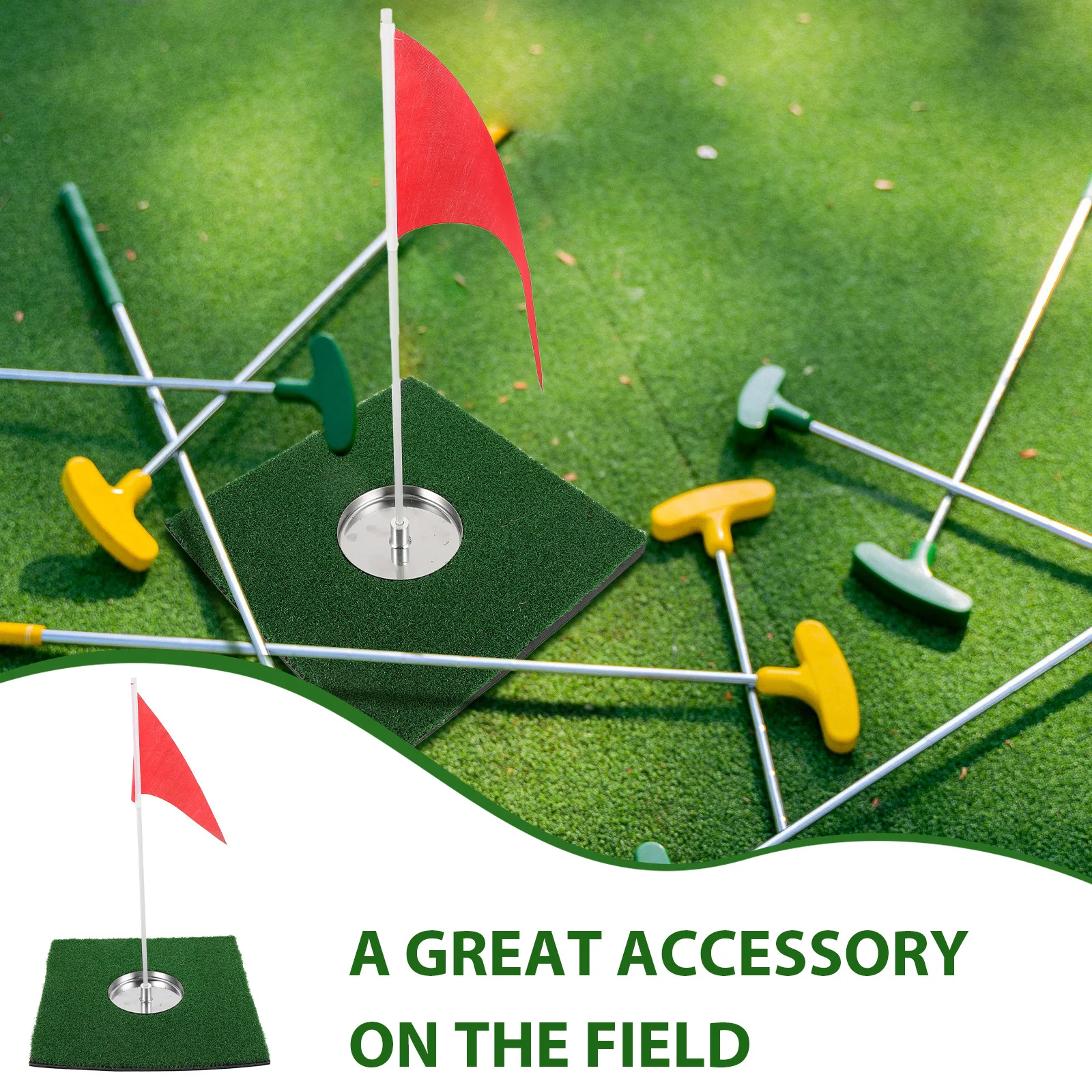 1 set Practice Mat Small Putting Hole Cup For Indoor Outdoor Training Durable Eva Golf Training Aid, Regulation Size Putting
1 set Practice Mat Small Putting Hole Cup For Indoor Outdoor Training Durable Eva Golf Training Aid, Regulation Size Putting