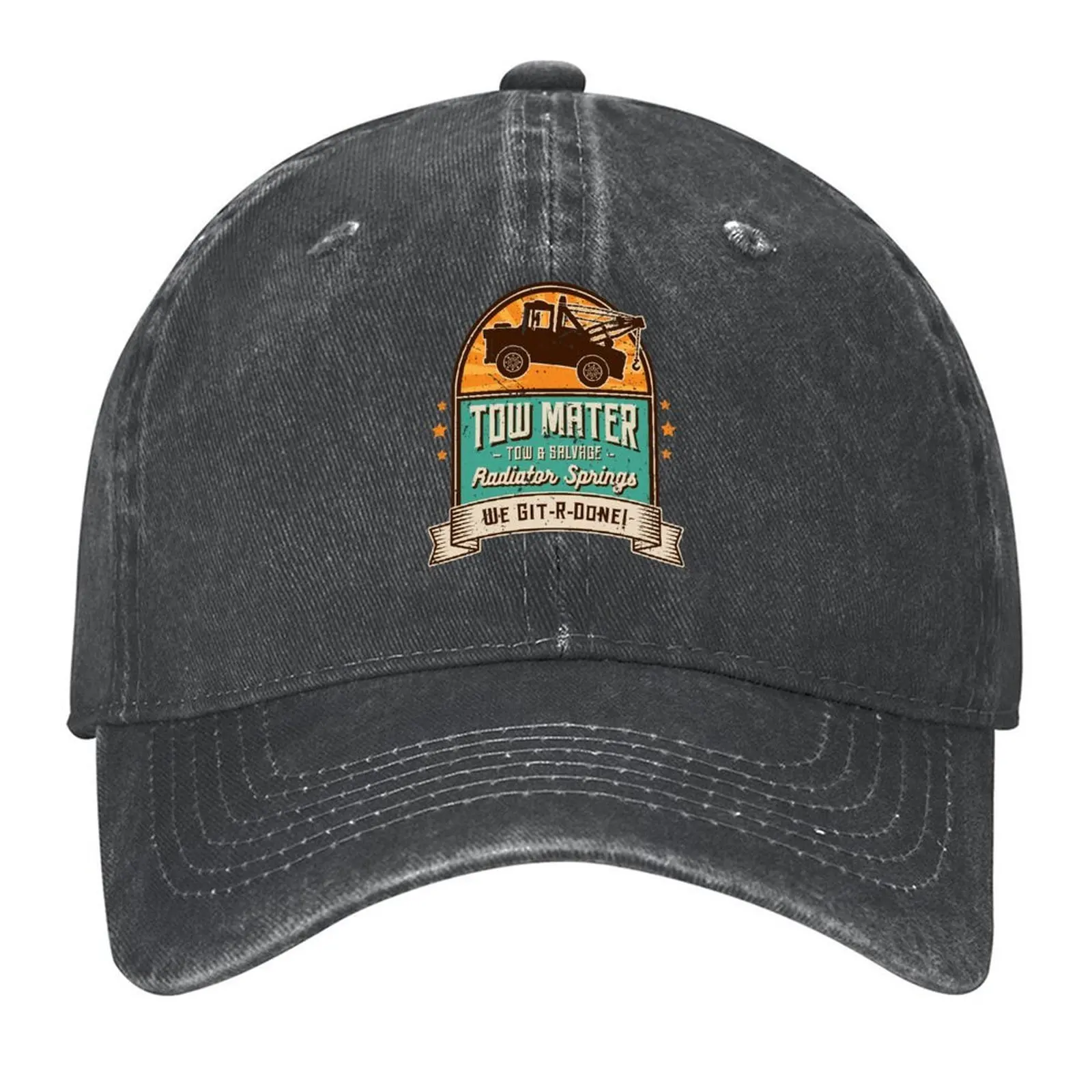 Tow Mater - Tow & Salvage - Vintage Baseball Cap summer hat Icon Anime black Women's Hats For The Sun Men's
Tow Mater - Tow & Salvage - Vintage Baseball Cap summer hat Icon Anime black Women's Hats For The Sun Men's