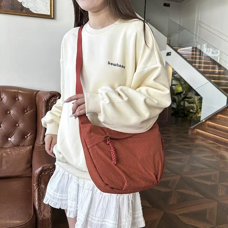 Lightweight Crossbody Bag Women's Casual Underarm Bag Single Shoulder Sling Bag Autumn Winter New Style Korean Version Dumpli...
Lightweight Crossbody Bag Women's Casual Underarm Bag Single Shoulder Sling Bag Autumn Winter New Style Korean Version Dumpli...
