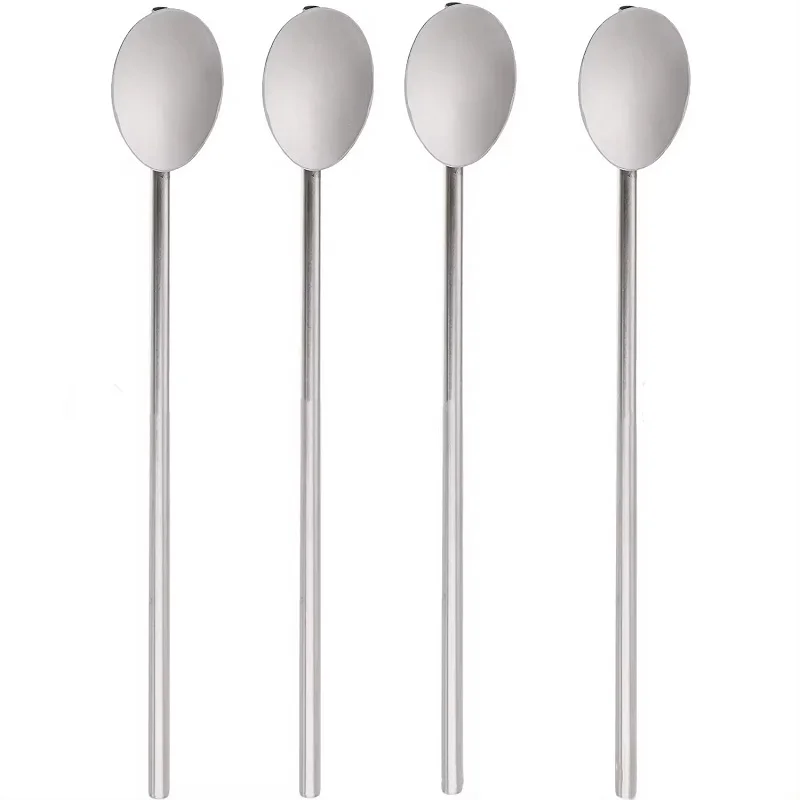 182mm Stainless Steel Straw Spoon Dual Purpose Reusable Environmental Protection Drinking Straws Metal Milk Tea Straw Bar Tool
182mm Stainless Steel Straw Spoon Dual Purpose Reusable Environmental Protection Drinking Straws Metal Milk Tea Straw Bar Tool