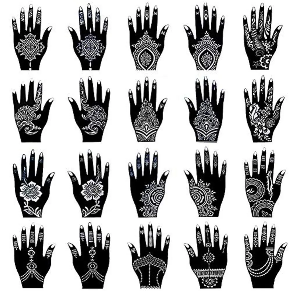Nail Tattoo Template Kit / Temporary Tattoo Template Set of 20 Sheets, Indian Arabic Tattoo Sticker Hand Body Art Template
Nail Tattoo Template Kit / Temporary Tattoo Template Set of 20 Sheets, Indian Arabic Tattoo Sticker Hand Body Art Template