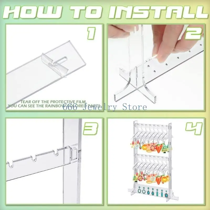 F2TD Держатель для сережек Вешалки для одежды Стенд Уникальный шкаф для сережек Акриловые серьги
F2TD Держатель для сережек Вешалки для одежды Стенд Уникальный шкаф для сережек Акриловые серьги