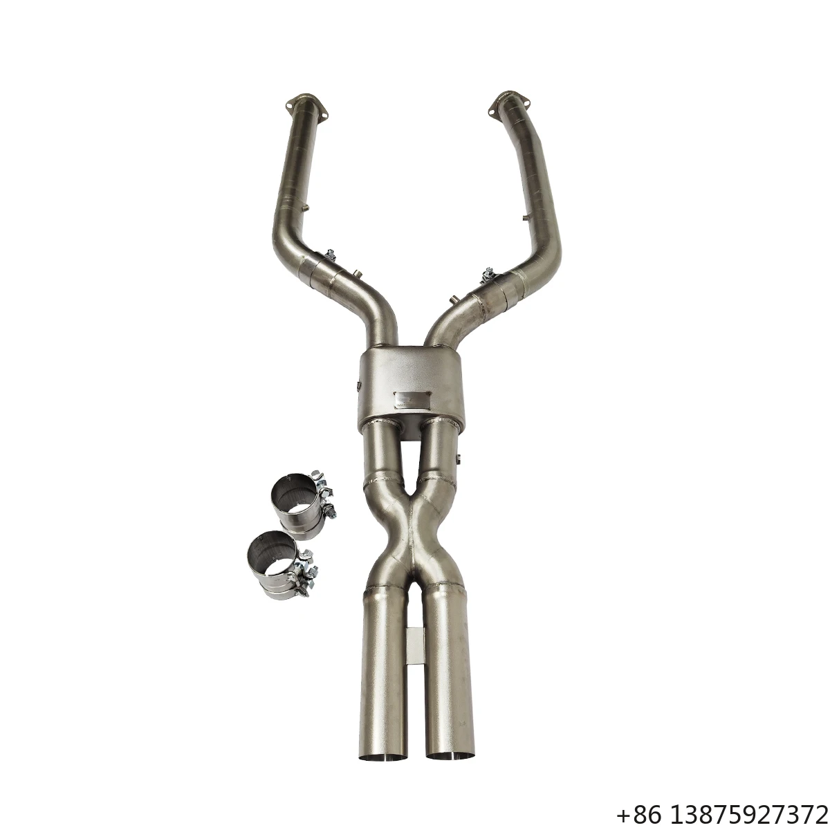 For 2024+X5M X6M 4.4T Lic Ecnal T304 Stainless Steel Exhaust Belt Muffler X Pipe Midpipe
For 2024+X5M X6M 4.4T Lic Ecnal T304 Stainless Steel Exhaust Belt Muffler X Pipe Midpipe