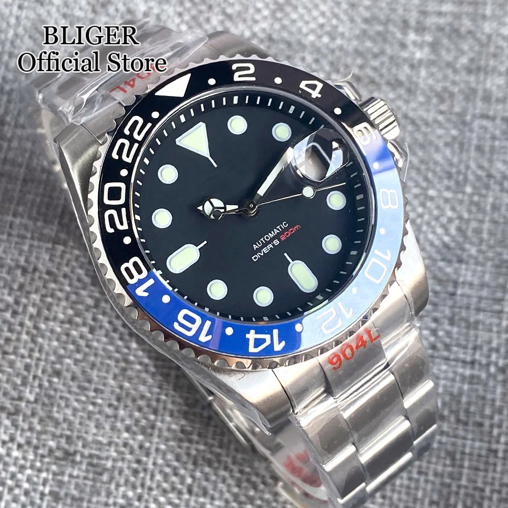 20ATM Waterproof 40mm NH35A Automatic Black Dial Men Watch Sapphire Glass Screw Crown Luminous Hands Steel Bracelet
20ATM Waterproof 40mm NH35A Automatic Black Dial Men Watch Sapphire Glass Screw Crown Luminous Hands Steel Bracelet