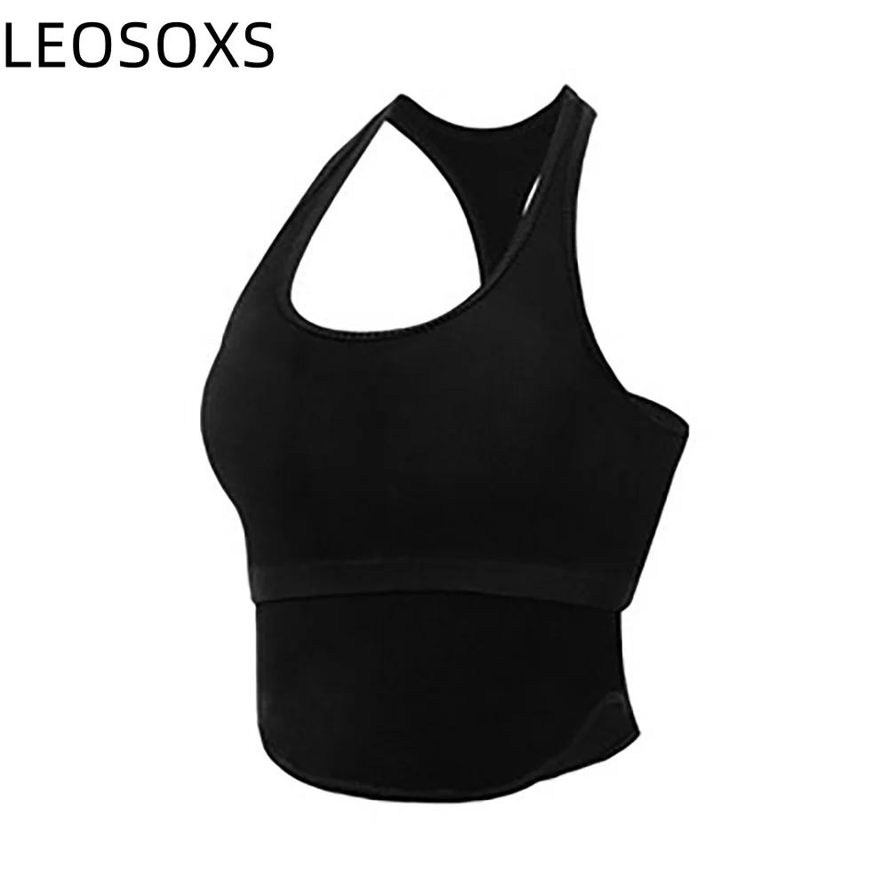 LEOSOXS Sports Vest Women's Running Fitness T Shirts Sexy Crop Top Workout Quick-Dry Yoga Tank Tops Elastic Tight Gym Clothes
LEOSOXS Sports Vest Women's Running Fitness T Shirts Sexy Crop Top Workout Quick-Dry Yoga Tank Tops Elastic Tight Gym Clothes