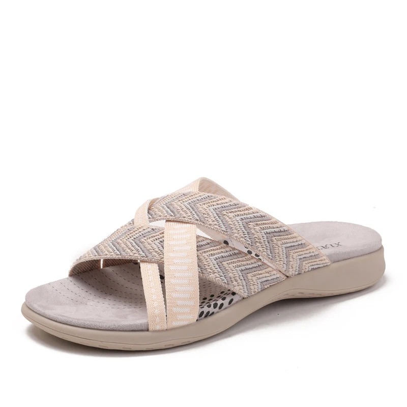 Women's summer outdoor wedge sandals, new summer fashion flat sandals, women's soft-soled beach sandals
Women's summer outdoor wedge sandals, new summer fashion flat sandals, women's soft-soled beach sandals