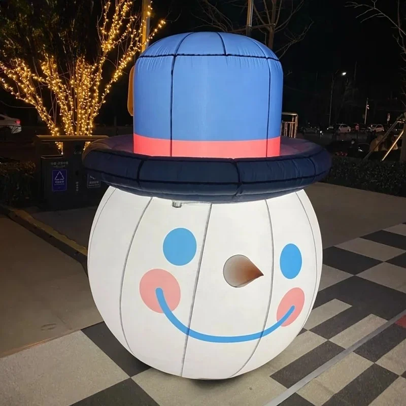 Christmas Outdoor Yard Decoration Prop Inflatable Cartoon Light-Up Christmas Snowman Ball with Hat Model
Christmas Outdoor Yard Decoration Prop Inflatable Cartoon Light-Up Christmas Snowman Ball with Hat Model