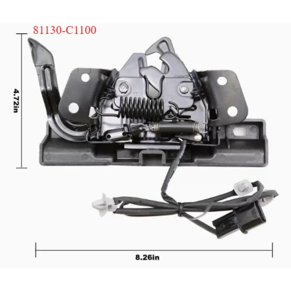 For Hyundai Sonata 2015 2016 2017 Brand New 81130-C1100 81130-C2000 81130C1100 81130C2000 Car Engine Hood Lock Latch 1pc
For Hyundai Sonata 2015 2016 2017 Brand New 81130-C1100 81130-C2000 81130C1100 81130C2000 Car Engine Hood Lock Latch 1pc