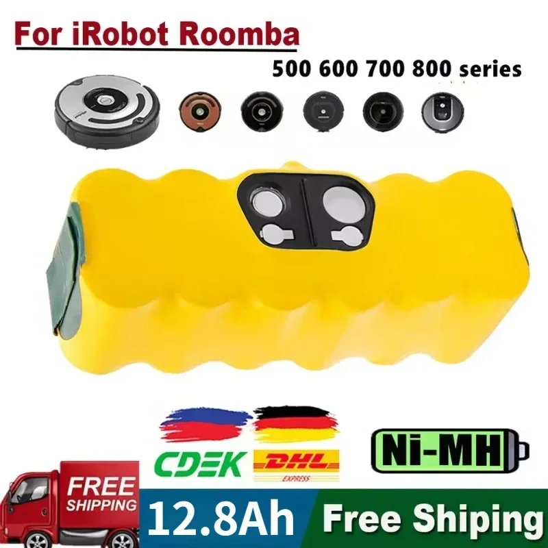14,4 В 12800 мАч для iRobot Roomba аккумулятор 500 600 700 800 900 595 620 650 780 890 аккумулятор для пылесоса Roomba аккумулятор
14,4 В 12800 мАч для iRobot Roomba аккумулятор 500 600 700 800 900 595 620 650 780 890 аккумулятор для пылесоса Roomba аккумулятор