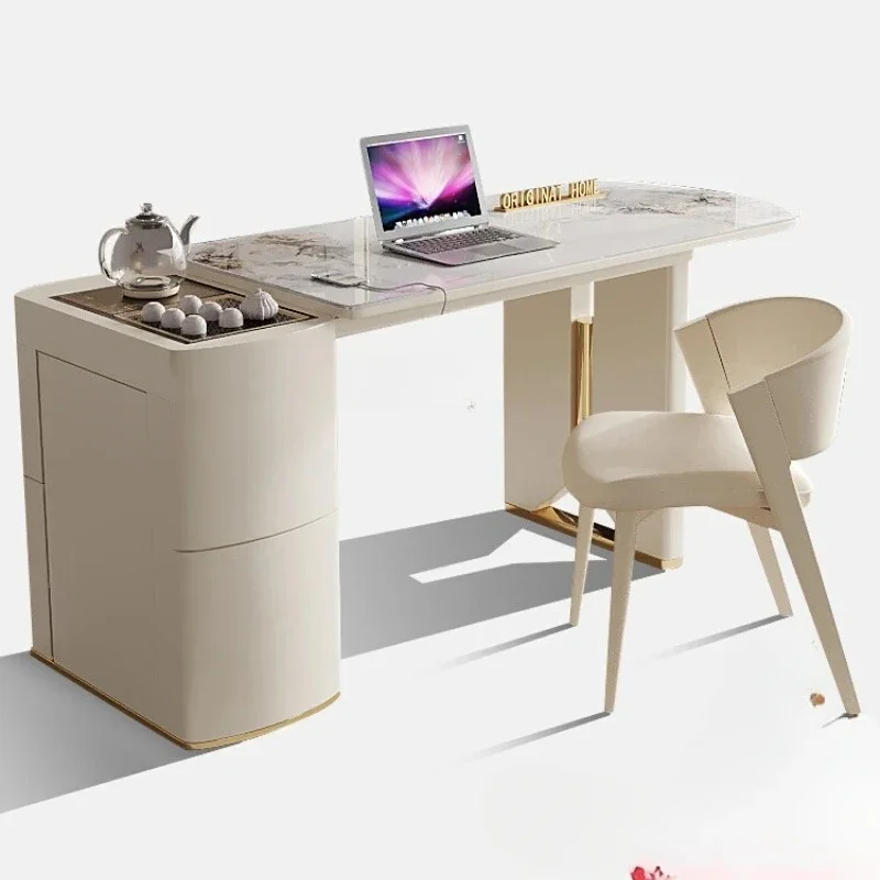 Light luxury rock slab balcony tea table and chair combination household lifting telescopic cream office tea table
Light luxury rock slab balcony tea table and chair combination household lifting telescopic cream office tea table