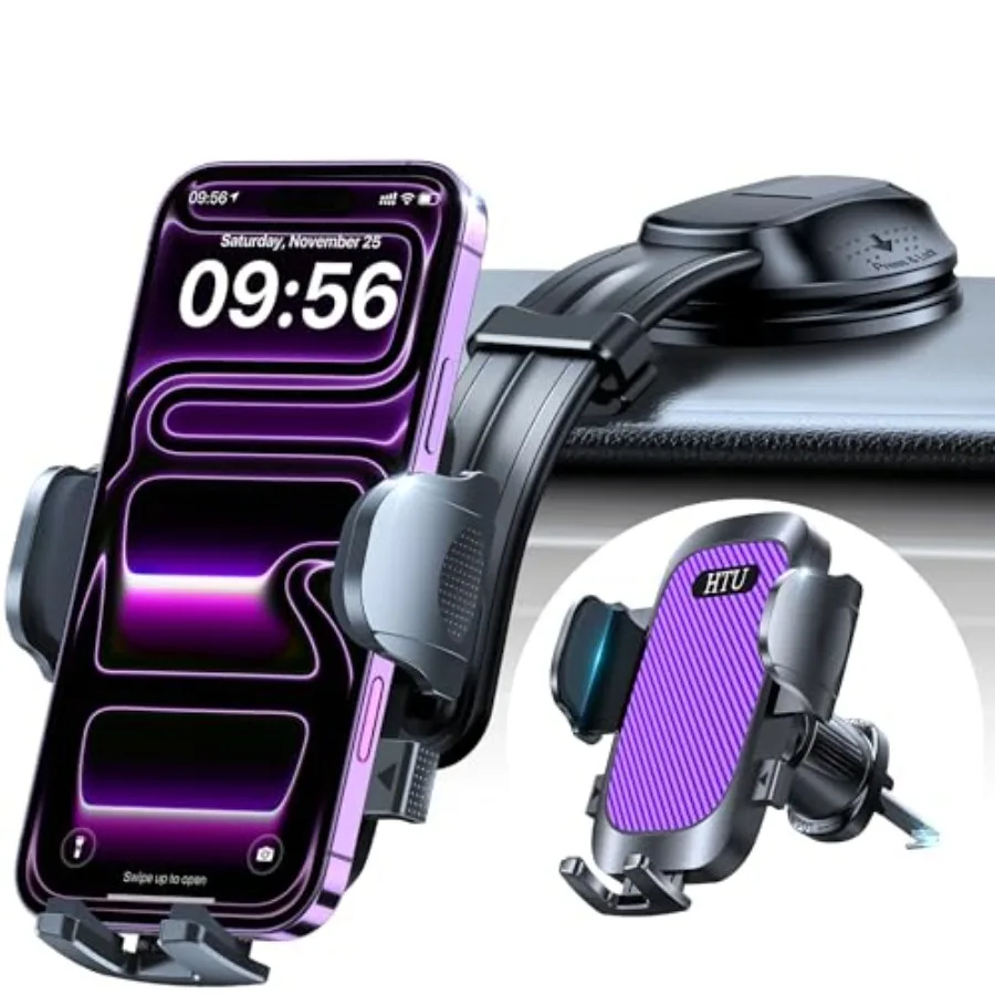 Upgraded Strongest Suction Car Phone Holder Bendable Arm, Never Block View Rotatable Cellphone Mount for Dashboard Windshield V
Upgraded Strongest Suction Car Phone Holder Bendable Arm, Never Block View Rotatable Cellphone Mount for Dashboard Windshield V