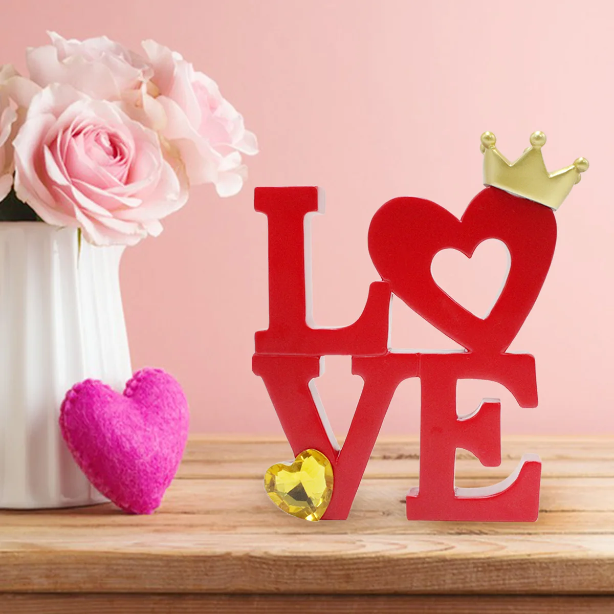 Red LOVE Resin Sculpture - Romantic Home Decor for Couples
Red LOVE Resin Sculpture - Romantic Home Decor for Couples