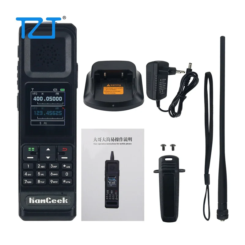 TZT HAMGEEK G-300 10 Вт UHF VHF 199CH Ручной трансивер Двухдиапазонная рация с двумя дисплеями и фонариком
TZT HAMGEEK G-300 10 Вт UHF VHF 199CH Ручной трансивер Двухдиапазонная рация с двумя дисплеями и фонариком