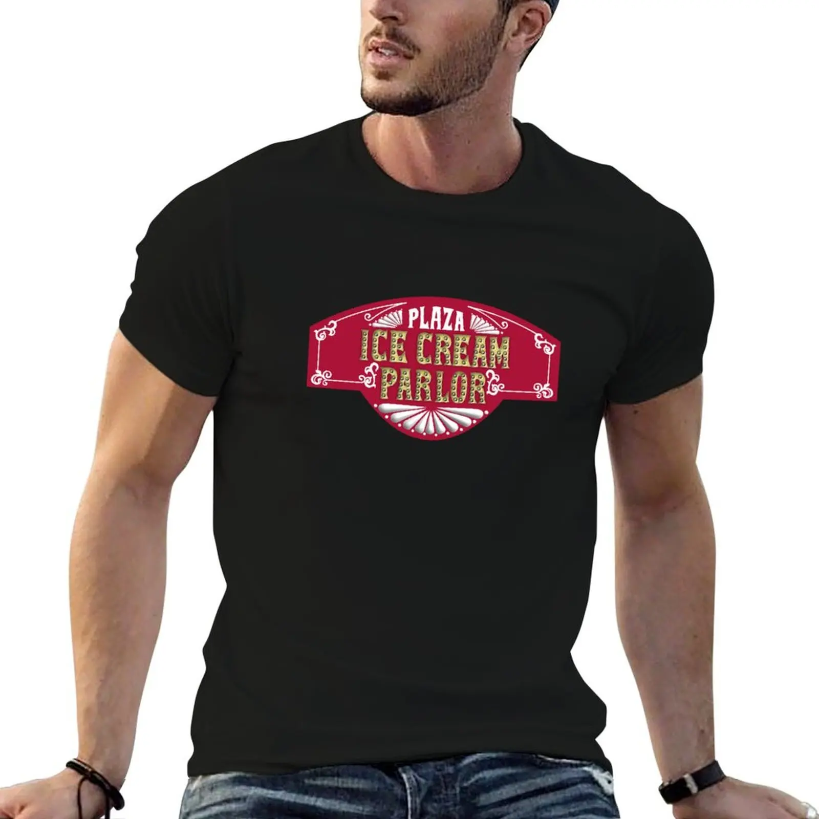 Main Street USA Plaza Ice Cream Parlor T-Shirt heavyweights oversize t-shirts man aesthetic clothes mens plain t shirts
Main Street USA Plaza Ice Cream Parlor T-Shirt heavyweights oversize t-shirts man aesthetic clothes mens plain t shirts