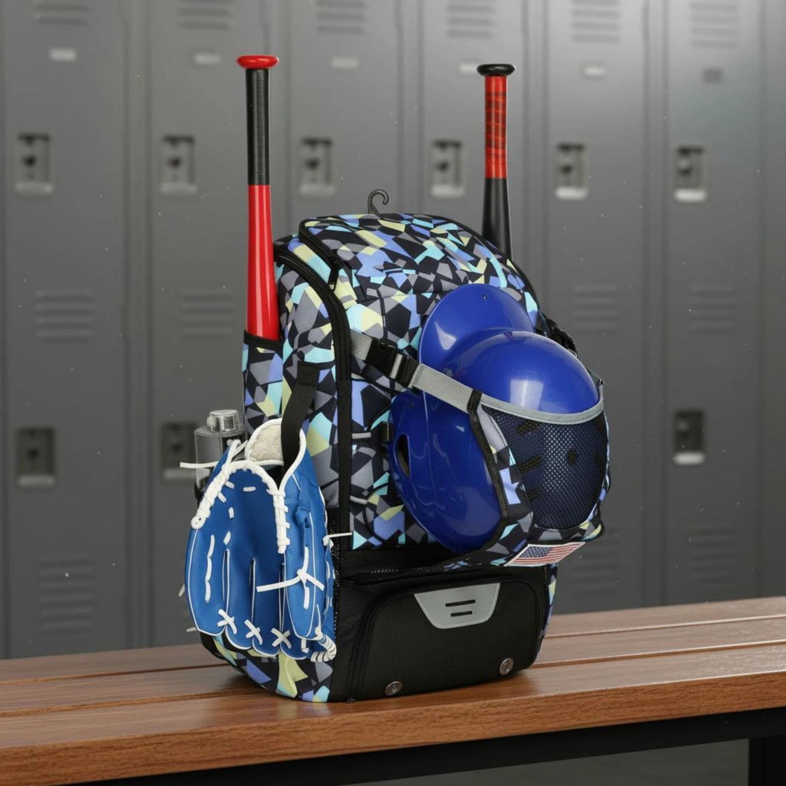 Baseball Backpack Large Capacity Baseball Gear Backpack Softball Stick Bag Separate Shoe Compartment Fence Hook for Practice
Baseball Backpack Large Capacity Baseball Gear Backpack Softball Stick Bag Separate Shoe Compartment Fence Hook for Practice