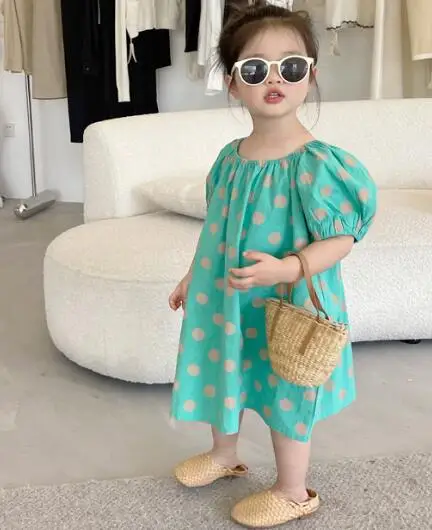 Fashion Newly Kids Green skirt Summer Girl's Sweet Princess Dress Children's Dress
Fashion Newly Kids Green skirt Summer Girl's Sweet Princess Dress Children's Dress