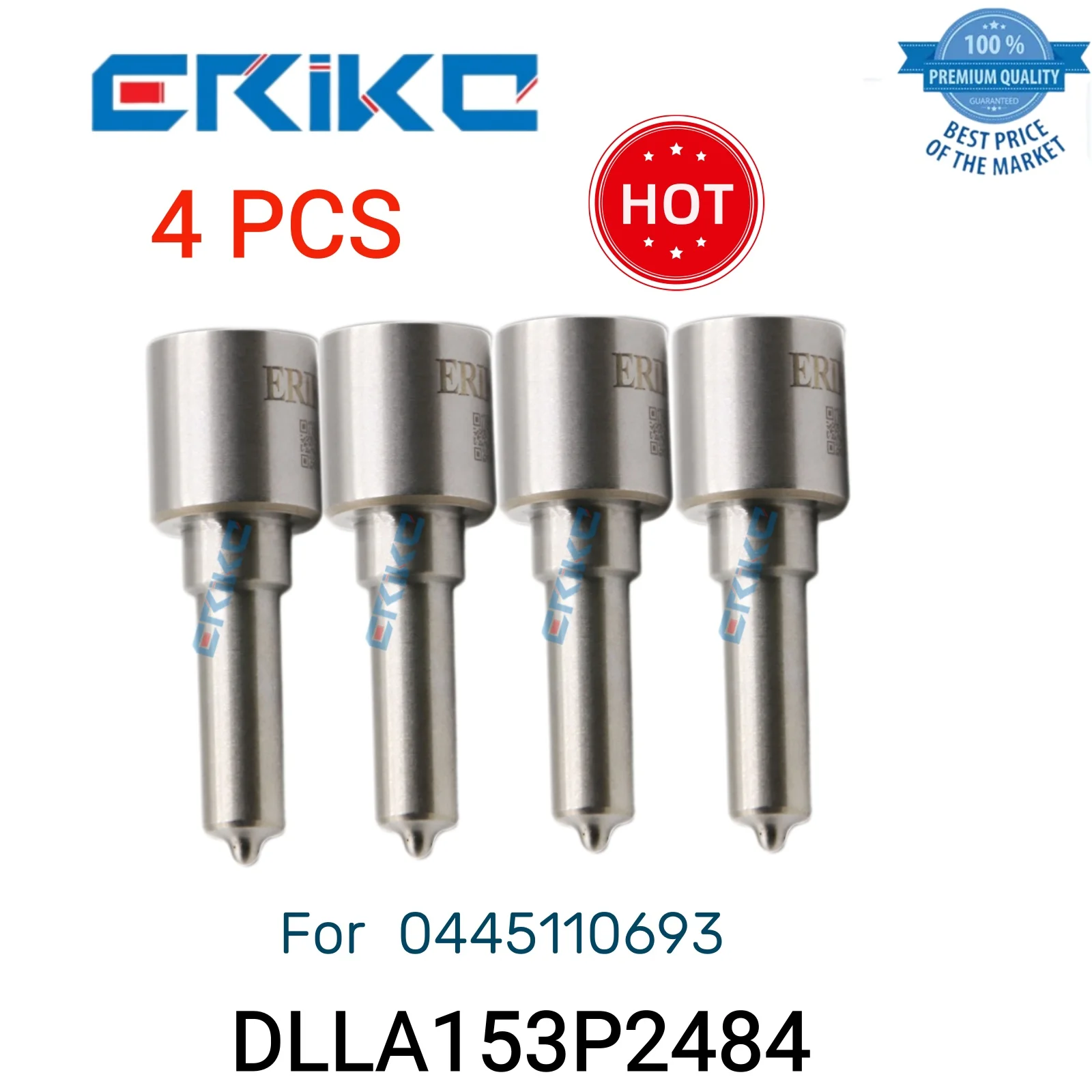4 PCS DLLA153P2484 0 433 172 484 Sprayer Nozzle DLLA 153 P 2484 Engine Nozzle DLLA 153P2484 Oil Spray Nozzle fit for 0445110693
4 PCS DLLA153P2484 0 433 172 484 Sprayer Nozzle DLLA 153 P 2484 Engine Nozzle DLLA 153P2484 Oil Spray Nozzle fit for 0445110693