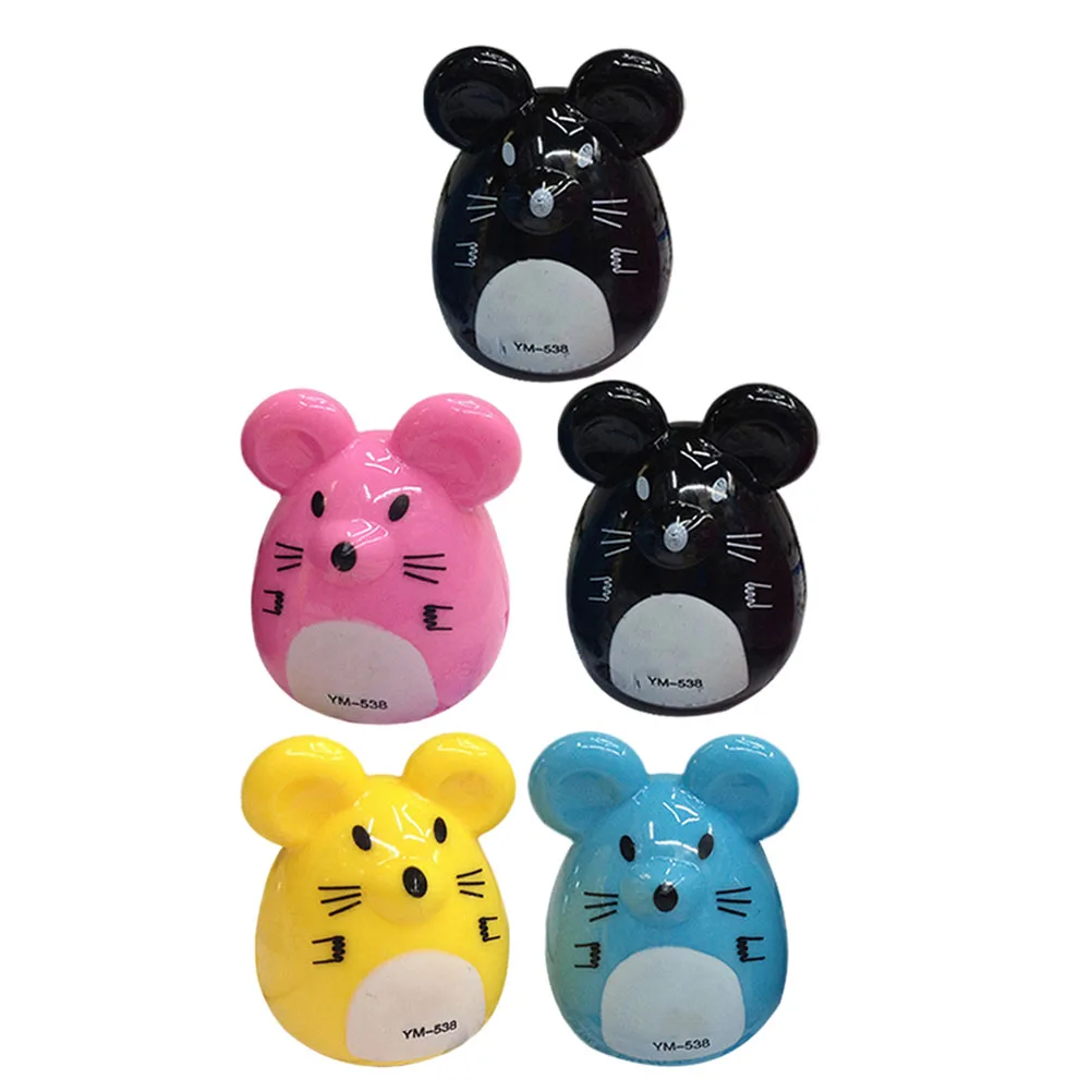 5PCS Adorable Pencil Sharpener Mouse Model Pencil Sharpener Mini Stationery Supplies Pencil Sharpening Tool for Home Office
5PCS Adorable Pencil Sharpener Mouse Model Pencil Sharpener Mini Stationery Supplies Pencil Sharpening Tool for Home Office