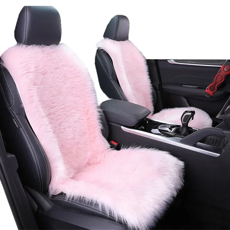 Fur Car Seat Cover Universal Cloak Winter Full Set Faux Wool Warm Thicken Plush Back Cushion Non-slip Interior Auto Accessoires
Fur Car Seat Cover Universal Cloak Winter Full Set Faux Wool Warm Thicken Plush Back Cushion Non-slip Interior Auto Accessoires