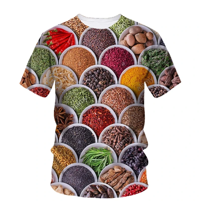 New Originality Spice Formula 3D Print T Shirts For Men Women Clothing Fashion Casual Fun Chinese Style Printed Short Sleeve Top
New Originality Spice Formula 3D Print T Shirts For Men Women Clothing Fashion Casual Fun Chinese Style Printed Short Sleeve Top