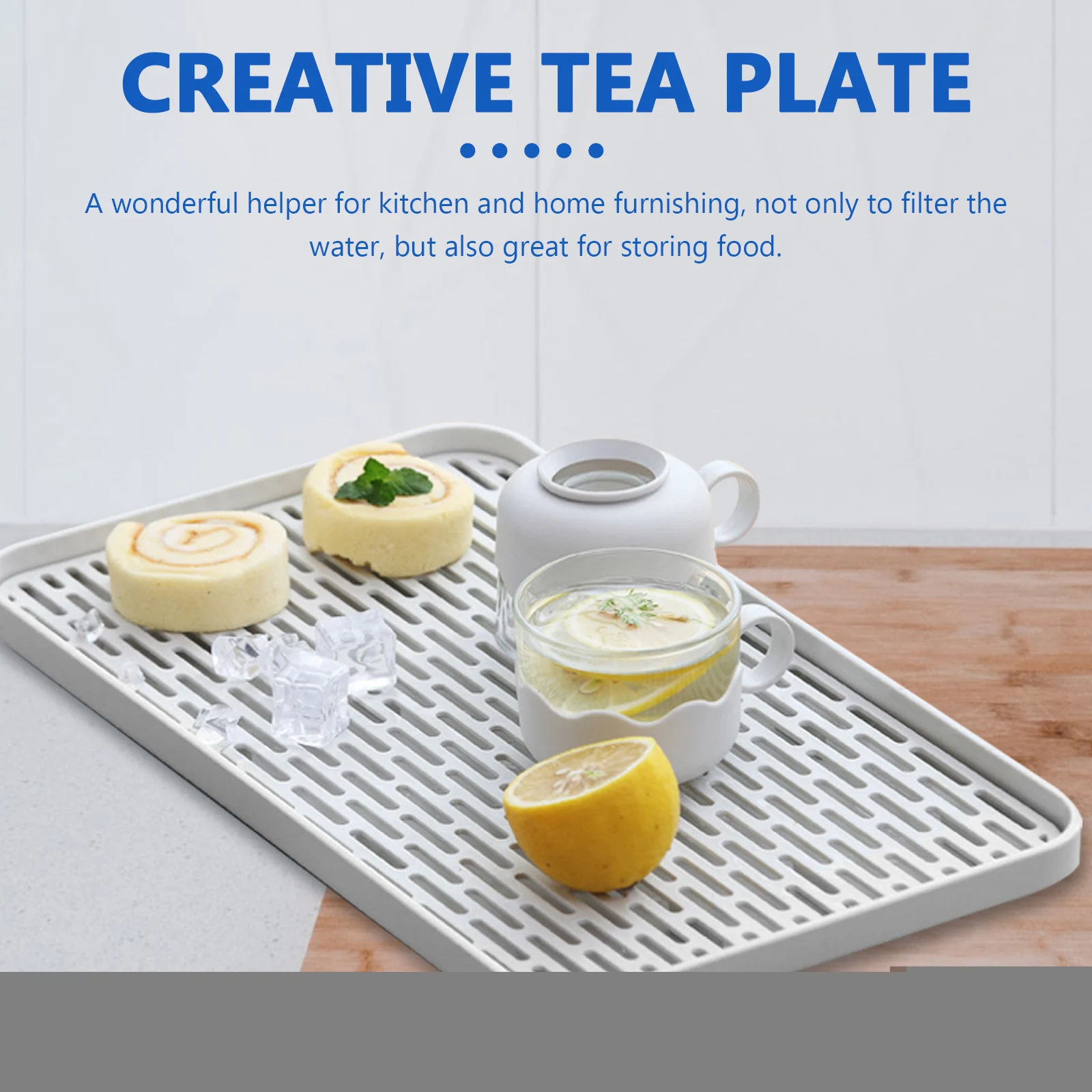 Drain Storage Tray White Tea Drainer Small Trays Fruit PP Material Double Layer Kitchen Filter Food Storage Practical
Drain Storage Tray White Tea Drainer Small Trays Fruit PP Material Double Layer Kitchen Filter Food Storage Practical