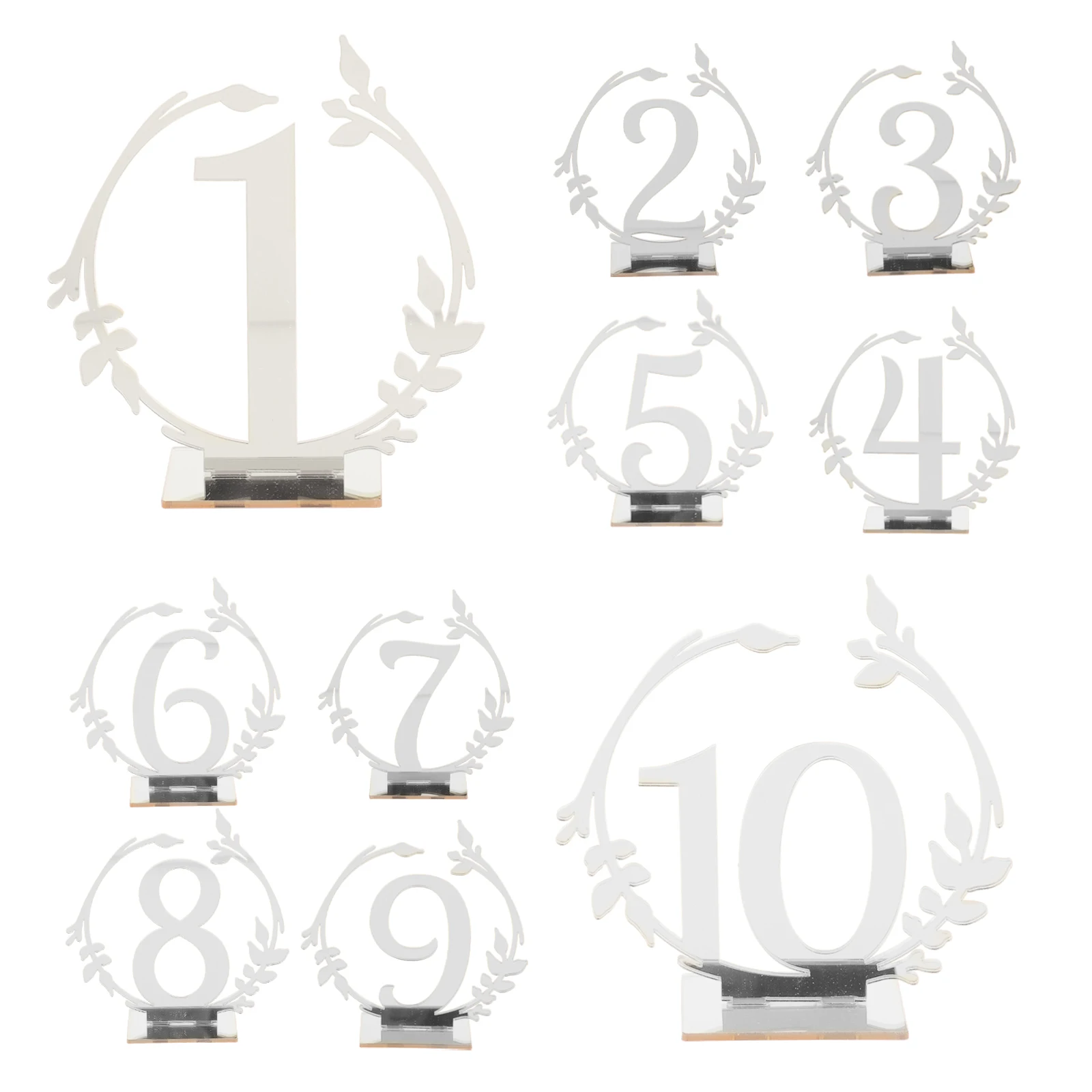 10 Pcs Number Plate Elegant Acrylic Wedding Signs Acrylic Reserved Table Signs Reserved Seating Decor Banquet Restaurant Party
10 Pcs Number Plate Elegant Acrylic Wedding Signs Acrylic Reserved Table Signs Reserved Seating Decor Banquet Restaurant Party