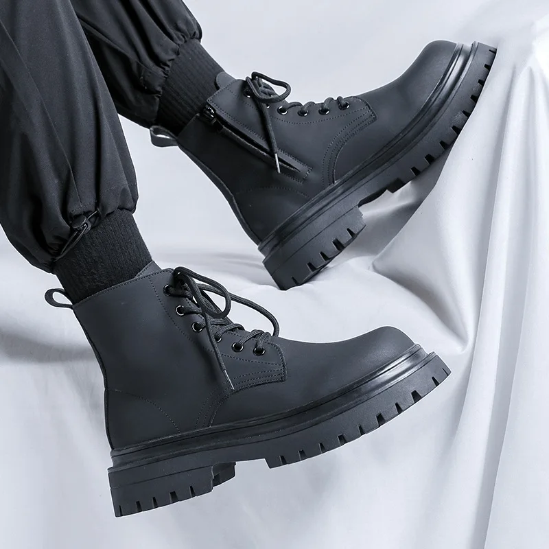 men casual business office dress platform boots lace-up genuine leather shoes cowboy spring autumn boot black ankle botas hombre
men casual business office dress platform boots lace-up genuine leather shoes cowboy spring autumn boot black ankle botas hombre