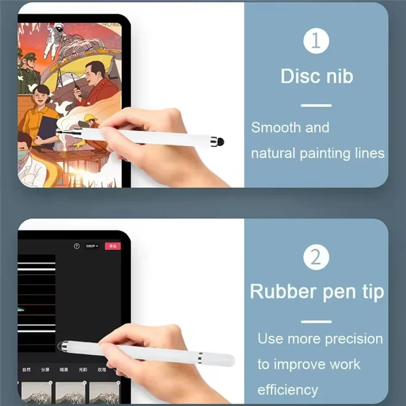 Well Made-10Pcs Capacitive Touch Pencil Stylus Pen Universal Drawing Screen Tablet For Iphone Ipad For Smartphone PC Laptop Blac
Well Made-10Pcs Capacitive Touch Pencil Stylus Pen Universal Drawing Screen Tablet For Iphone Ipad For Smartphone PC Laptop Blac