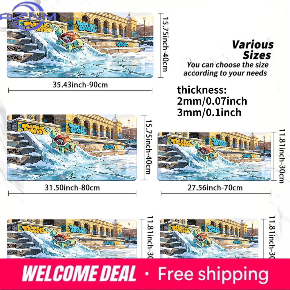 Squirtle Graffiti Urban Ice Slide TCG Playmat Non-Slip Desk Mat
Squirtle Graffiti Urban Ice Slide TCG Playmat Non-Slip Desk Mat