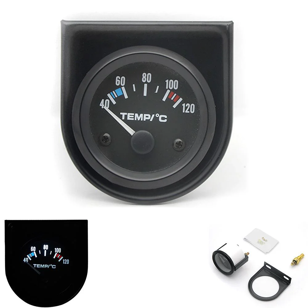 Vehicle Meter Water Temp Ammeter Gauge Oil Press Fuel Volts 12V Automobile Car Gauge 2" 52mm Black Shell
Vehicle Meter Water Temp Ammeter Gauge Oil Press Fuel Volts 12V Automobile Car Gauge 2" 52mm Black Shell
