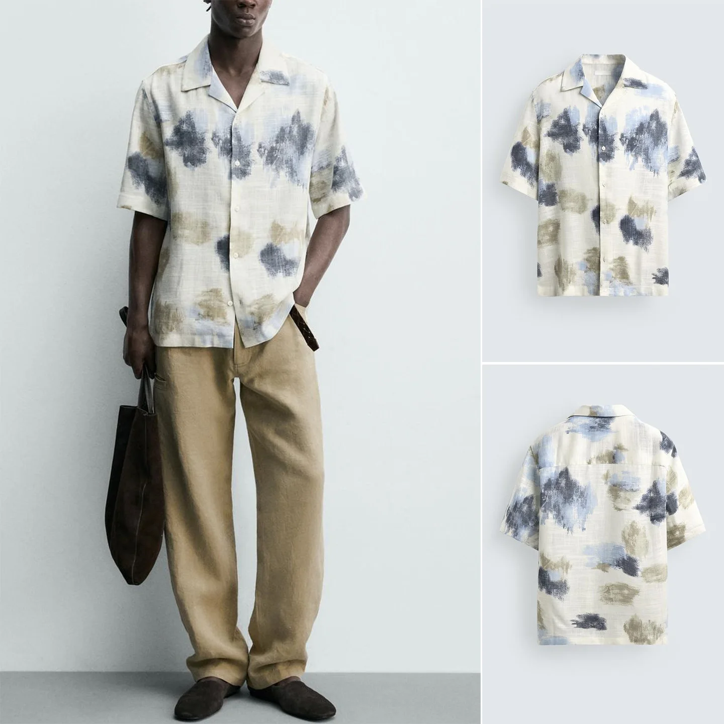 Loose Fit Bowling Shirt Men's Summer New Arrival Short Sleeve Abstract Print Drapey Casual Style Polyester Fiber Breathable
Loose Fit Bowling Shirt Men's Summer New Arrival Short Sleeve Abstract Print Drapey Casual Style Polyester Fiber Breathable