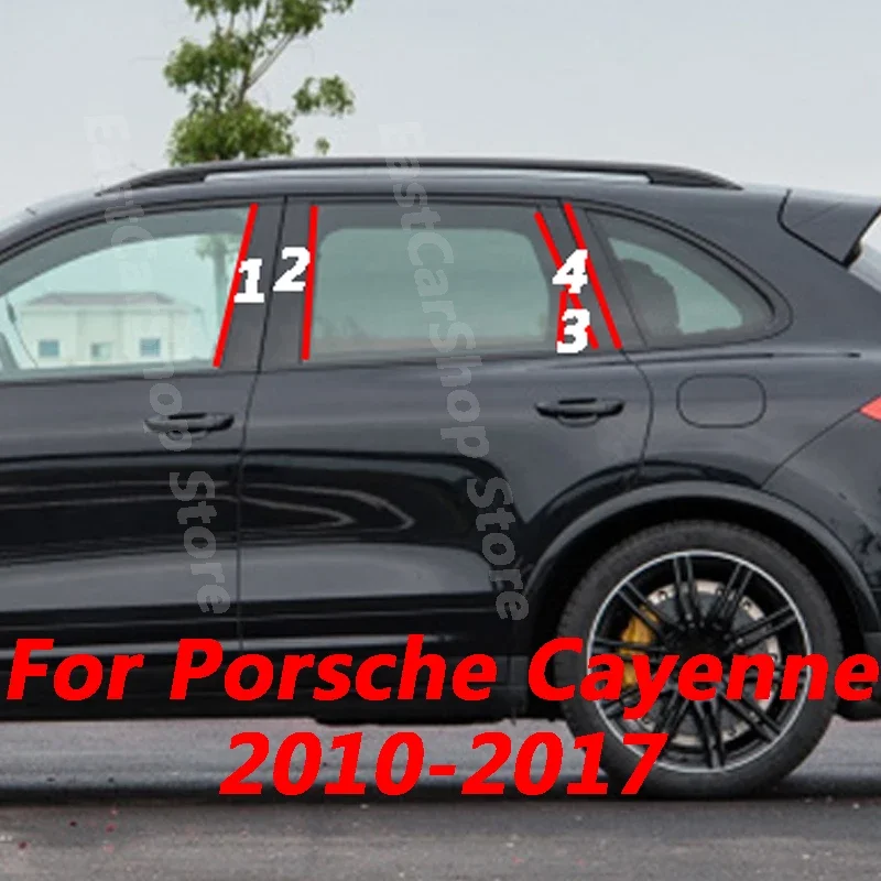 For Porsche Cayenne 2010-2017 Car Door Central Window Middle Column Trim Strip Glossy Black PC B Pillar Accessories
For Porsche Cayenne 2010-2017 Car Door Central Window Middle Column Trim Strip Glossy Black PC B Pillar Accessories