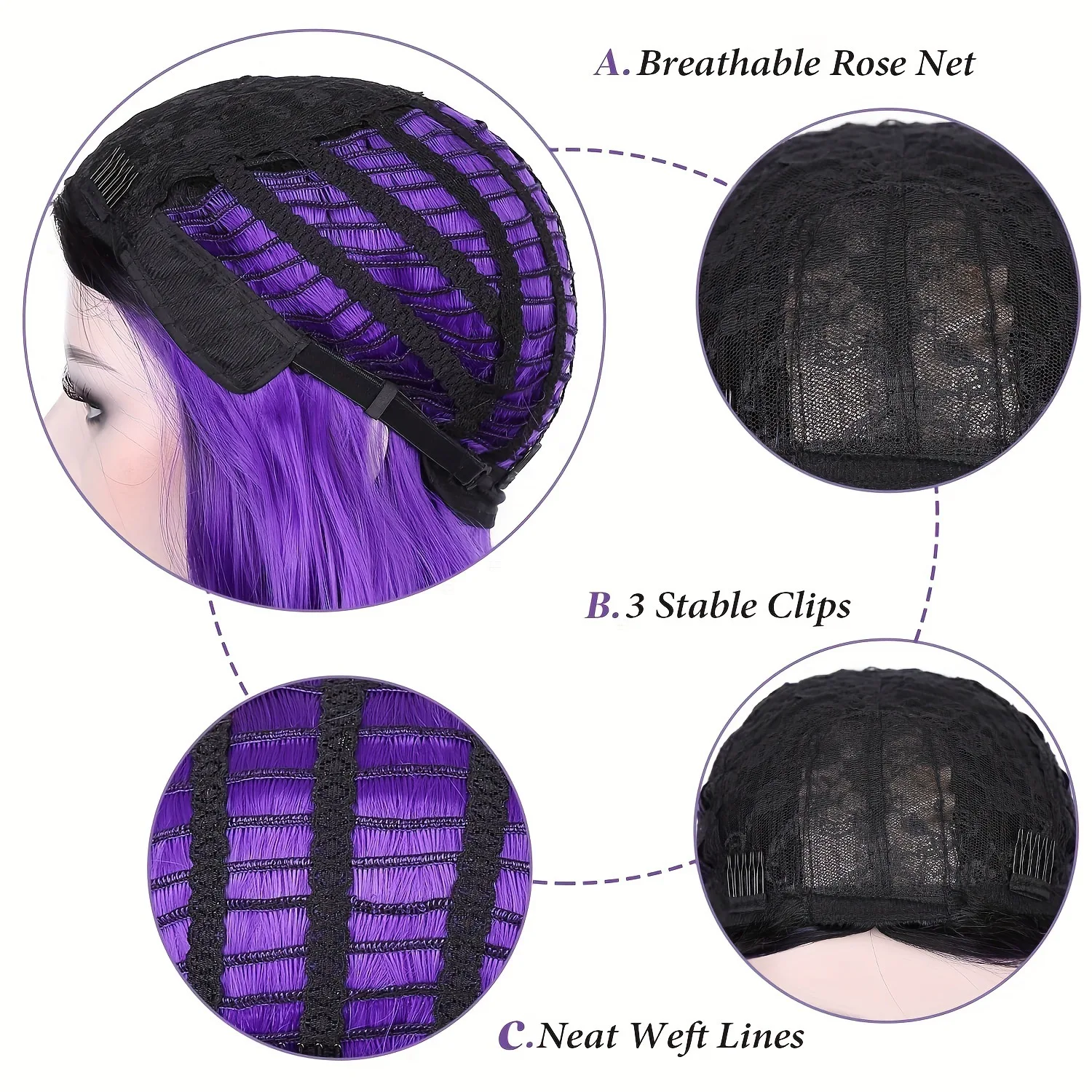 Long Wavy Synthetic Wig for Women Natural Middle Part Loose Waves Lazy Style Cosplay Party Heat Resistant Fiber
Long Wavy Synthetic Wig for Women Natural Middle Part Loose Waves Lazy Style Cosplay Party Heat Resistant Fiber