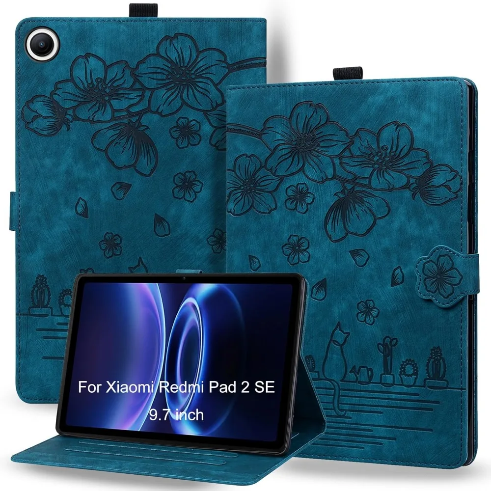 Чехол для Xiaomi Redmi Pad 2 SE 9.7" 2026, милый мультяшный чехол-книжка из искусственной кожи с тиснением, регулируемой подставкой и слотами для карт
Чехол для Xiaomi Redmi Pad 2 SE 9.7" 2026, милый мультяшный чехол-книжка из искусственной кожи с тиснением, регулируемой подставкой и слотами для карт