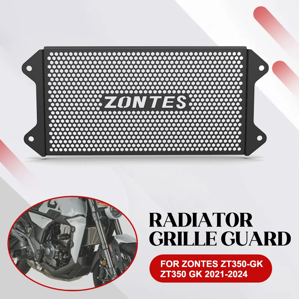 2024 2023 For Zontes ZT350-GK ZT350 GK 2021- 2022 Motorcycle Radiator Grille Guard Grill Cover Oil Cooler Protector Accessories
2024 2023 For Zontes ZT350-GK ZT350 GK 2021- 2022 Motorcycle Radiator Grille Guard Grill Cover Oil Cooler Protector Accessories